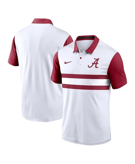 Мужская поло Nike Primetime Vapor Alabama, белая