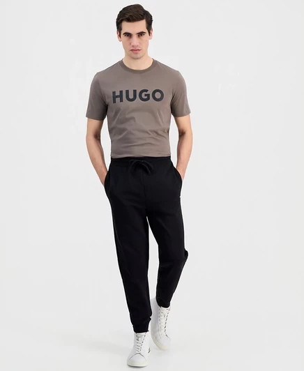 Мужские трикотажные брюки Hugo Boss Dayote, черные