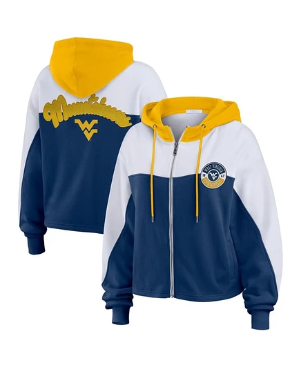 Женская толстовка на молнии WEAR Mountaineers, синяя
