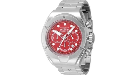Мужские часы Invicta 47744 хронограф, сталь, серебристые