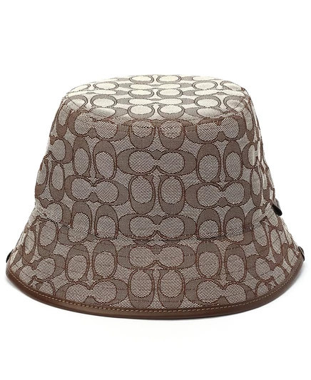 Мужская панама Coach Signature C Jacquard, коричневая