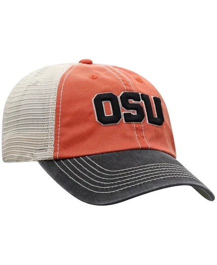 Мужская тракер-кепка Top of the World Oregon State Beavers, оранжевая