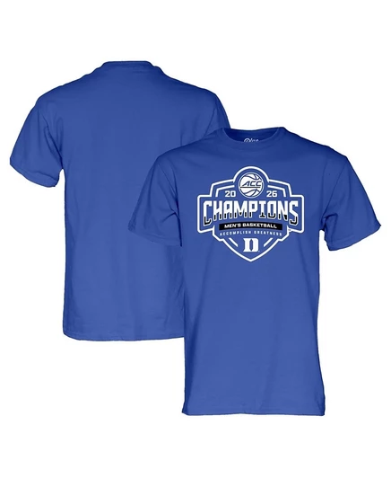 Футболка унисекс Blue 84 Duke Blue Devils 2026, синяя
