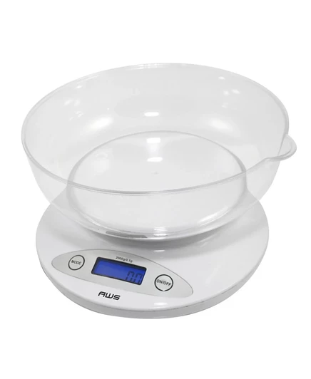 Цифровые кухонные весы American Weigh Scales2K-Bowl, 4,4 фунта / 2000 г