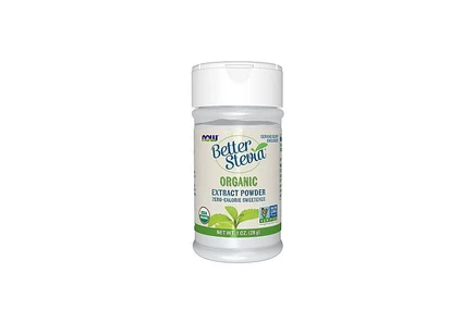 Подсластитель NOW Foods BetterStevia порошок, 28 г
