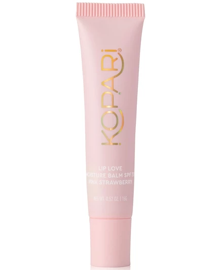 Увлажняющий бальзам для губ Kopari Beauty Lip Love с SPF 30 - Розово-клубничный без цвета