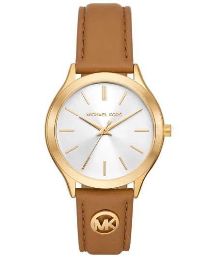 Женские часы Michael Kors Slim Runway 38 мм, коричневые