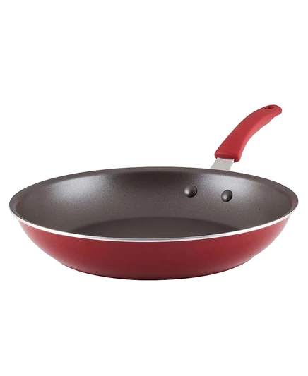 Сковорода Rachael Ray алюминиевая 12.5″ с антипригарным покрытием, красная