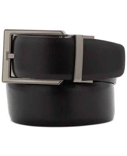Мужской темно-синий реверсивный ремень Perry Ellis Portfolio brown