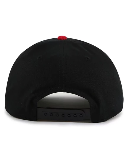 American Needle Мужская черная/красная регулируемая кепка Detroit Red Wings Burnett black, red