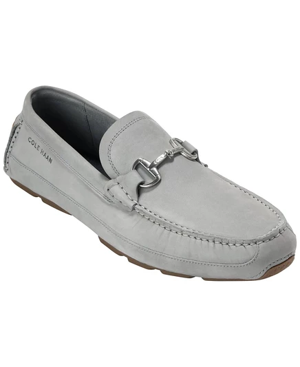 Мужские мокасины Cole Haan Hutchison Grand Bit, серые