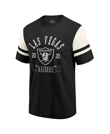 Мужская черная футбольная футболка Las Vegas Raiders из коллекции Darius Rucker от Fanatics black