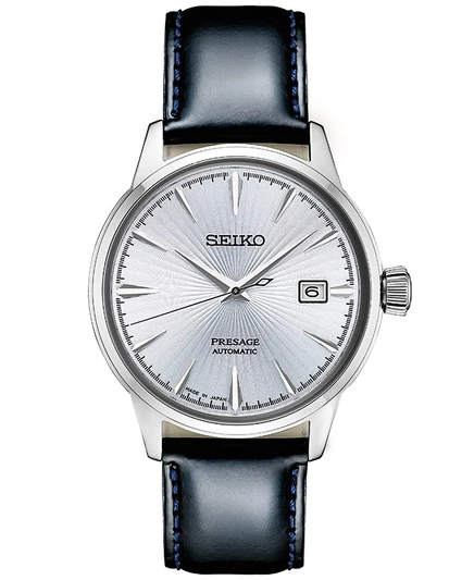 Мужские часы Seiko Presage 40,5 мм автомат, черные