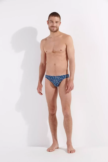 Плавательные Микро-трусы navy print