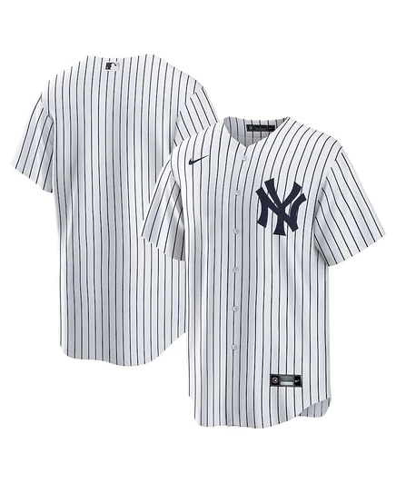Мужская официальная пустая копия футболки New York Yankees white
