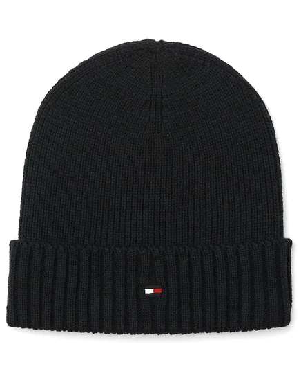 Мужская вязаная шапка Tommy Hilfiger Core Flag, синяя