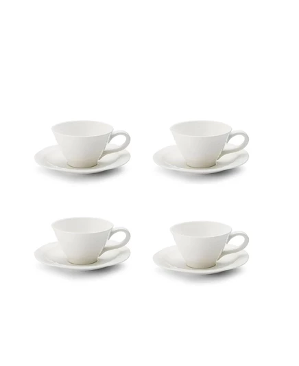 Набор чайных чашек с блюдцами Portmeirion Sophie Conran, белый