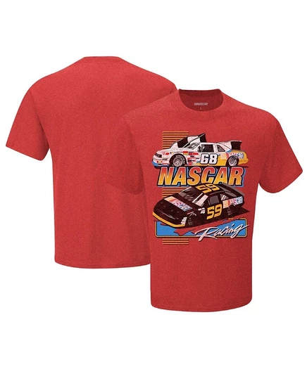 Мужская футболка Checkered Flag Sports NASCAR, красная