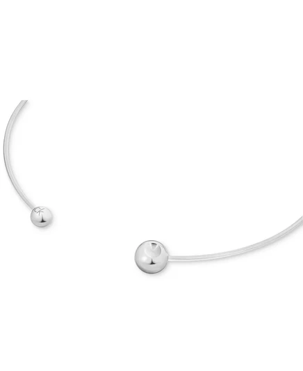 Колье-ошейник Calvin Klein со скульптурными пузырьками из нержавеющей стали золотистого цвета, 15-1/5