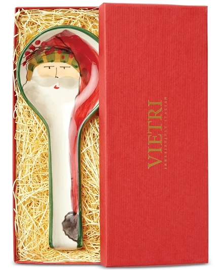 Подставка для ложки Vietri Old St. Nick, белая
