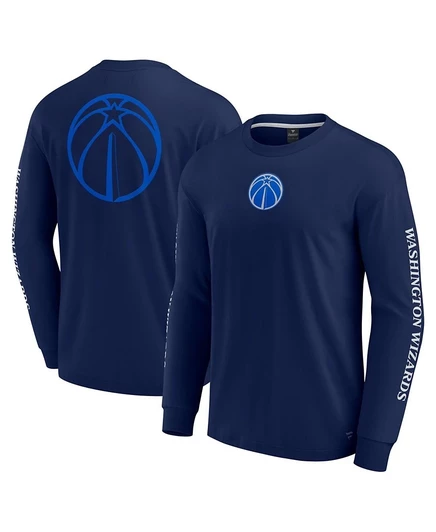 Мужская футболка Fanatics Washington Wizards, синяя