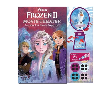 Книга с проектором Disney Frozen 2, твердый переплет