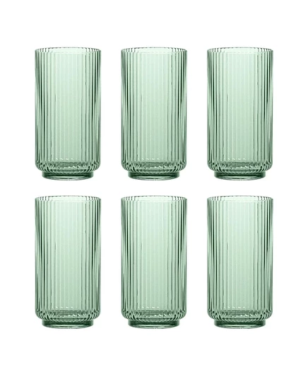 Стаканы Abode Homewares Mesa, 6 шт., шалфейно-зеленые