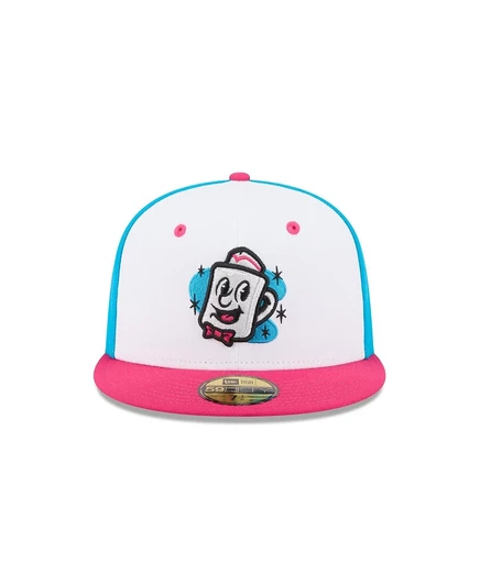 Мужская синяя шляпа New Era от Somerset Patriots Theme Nights 59 размера 