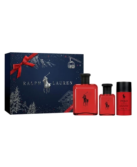 Набор туалетной воды Ralph Lauren Polo Red, 3 предмета