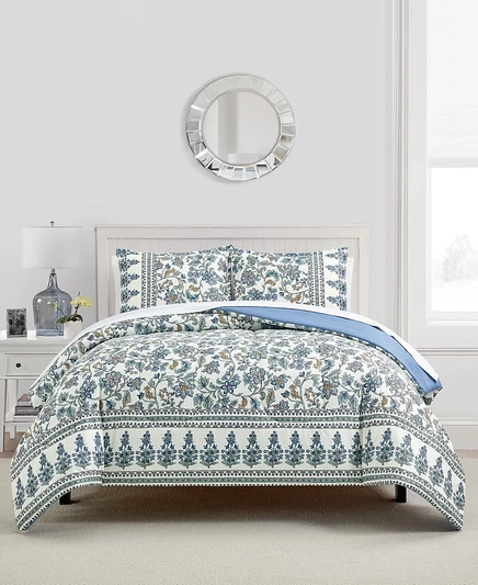 Macy's Jasmine с цветочным принтом, 3 шт. Комплекты постельного белья
