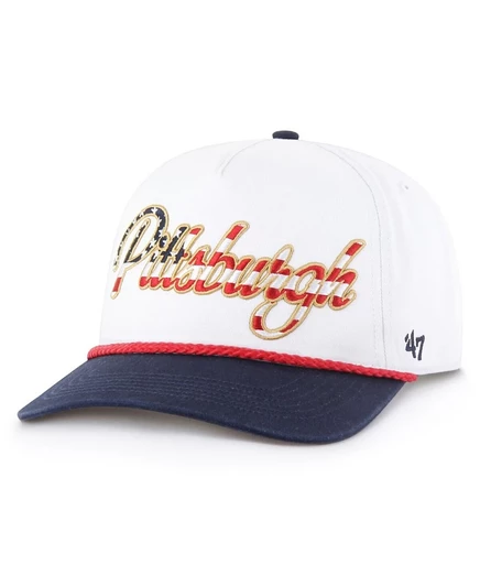 Мужская регулируемая кепка '47 Brand Steelers, белая