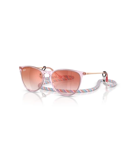 Солнцезащитные очки Ray-Ban Jr Unisex Round Junior Erika, RB9060S фиолетовый
