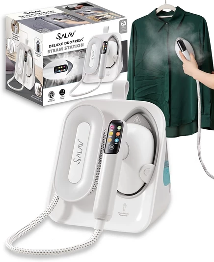 Парогенератор Salav Deluxe Duopress 1,1 л, белый