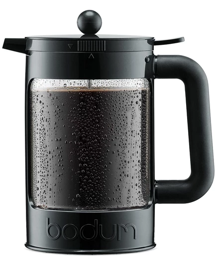 Кофейник для холодного заваривания Bodum Bean 1,5 л, черный