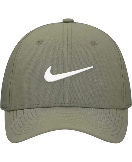 Регулируемая серая кепка Nike Olive WM Phoenix Open Performance Swoosh Club olive