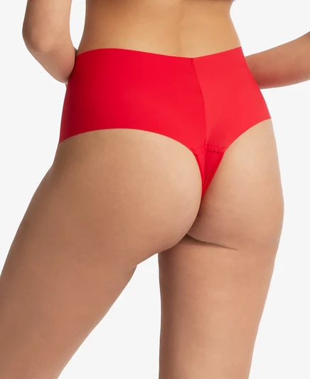 Женское нижнее белье-стринги Hanky Panky с высокой посадкой Breathe 6J1921B sleigh queen red