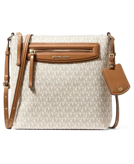 Женская сумка через плечо Michael Kors Jet Set, белая