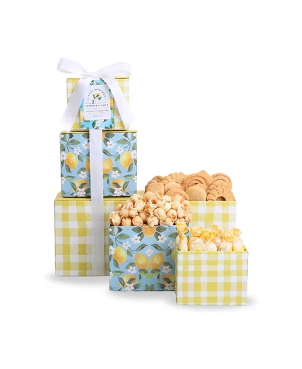 Подарочный набор Alder Creek Lemon Twist, 3-уров., белый