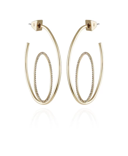 Серьги-кольца с двойным кольцом Vince Camuto Orbital