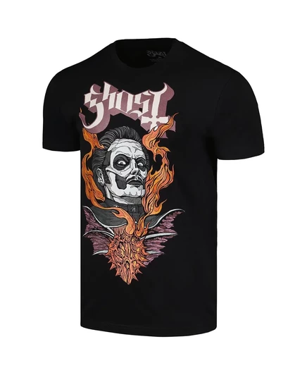 Мужская черная футболка Global Merch с гипнозом в виде призрачного сердца от Global Merch black