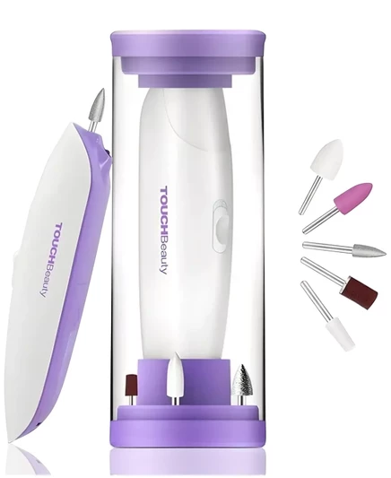 Набор для маникюра TOUCHBeauty беспроводной, фиолетовый