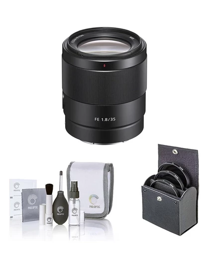 Объектив Sony FE 35 мм f/1.8 для Sony E, комплект, черный