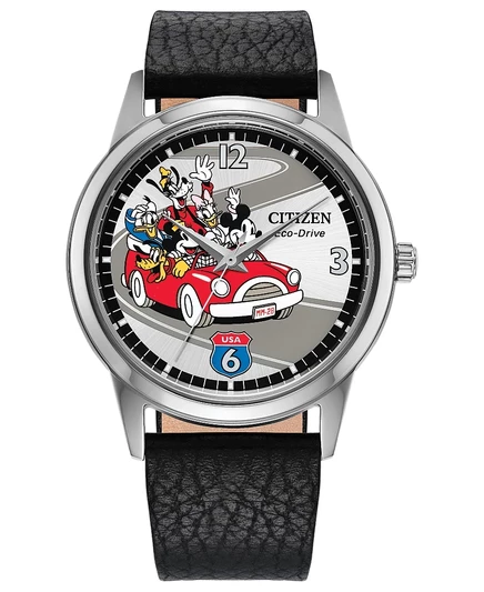 Мужские часы Citizen Mickey's Friends, 40 мм, черные