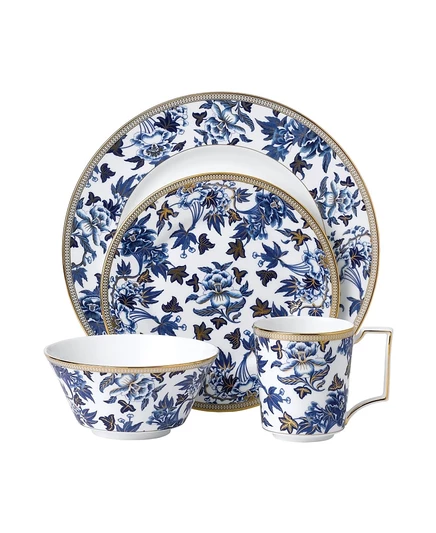 Набор столовой посуды Wedgwood Hibiscus, 4 предмета, мультиколор