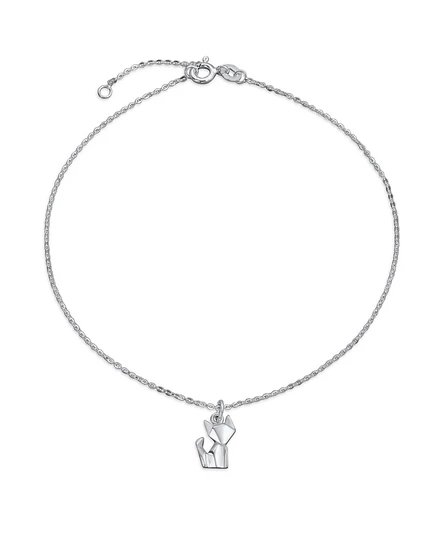 Анклет Bling Jewelry Origami, 23–25 см, серебро 925
