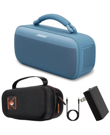 Портативная Bluetooth колонка Bose SoundLink Max, синяя
