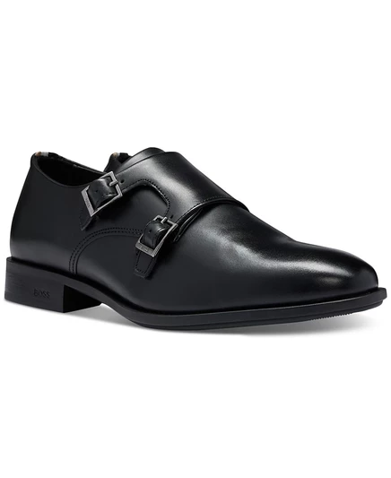 Мужские туфли-монки Hugo Boss Colby, черные