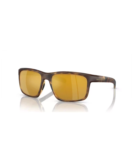 Мужские поляризованные солнцезащитные очки Native Wells, зеркальные Polar XD9001 matte tortoise