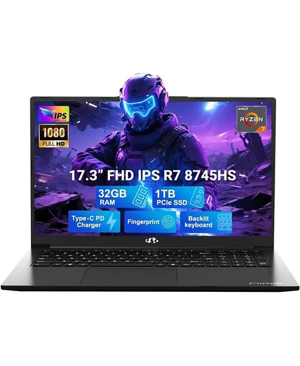 Ноутбук игровой Nimo NIMO 17.3″, Ryzen 7 8745HS, 32 ГБ, 1 ТБ