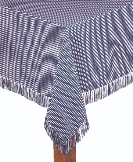 Скатерть Lintex Homespun, 100% хлопок, 132×178 см, синяя